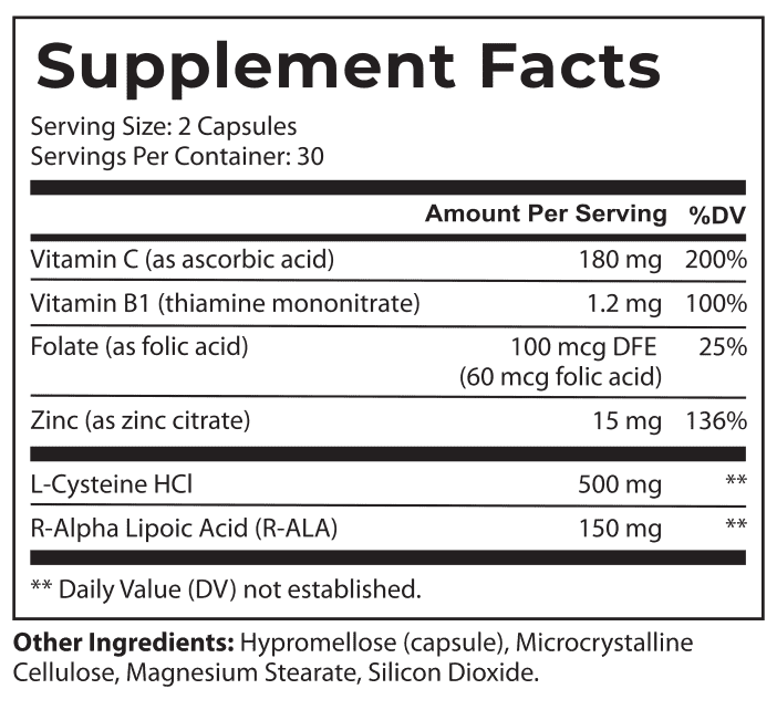 Supplement facts